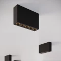 Lampa sufitowa SOLE czarny LED plafon SL.1212 SOLLUX LIGHTING