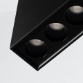 Lampa sufitowa SOLE czarny LED plafon SL.1212 SOLLUX LIGHTING