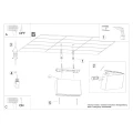 Lampa sufitowa SOLE czarny LED plafon SL.1212 SOLLUX LIGHTING