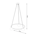 Lampa wisząca YOLI 3 żyrandol SL.1213 SOLLUX LIGHTING