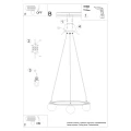 Lampa wisząca YOLI 3 żyrandol SL.1213 SOLLUX LIGHTING