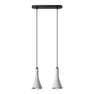Lampa wisząca REA 2 beton zwis SL.1224 SOLLUX LIGHTING