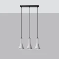 Lampa wisząca REA 3L beton zwis SL.1225 SOLLUX LIGHTING