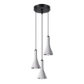 Lampa wisząca REA 3P beton zwis SL.1226 SOLLUX LIGHTING