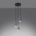Lampa wisząca REA 3P beton zwis SL.1226 SOLLUX LIGHTING