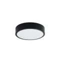 Lampa sufitowa ONYX 30 czarny LED 3000K plafon SL.1242 SOLLUX LIGHTING