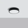 Lampa sufitowa ONYX 30 czarny LED 3000K plafon SL.1242 SOLLUX LIGHTING