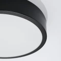 Lampa sufitowa ONYX 30 czarny LED 3000K plafon SL.1242 SOLLUX LIGHTING