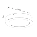 Lampa sufitowa ONYX 30 biały LED 3000K plafon SL.1243 SOLLUX LIGHTING