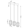Lampa wisząca GOTTO 3L zwis SL.1264 SOLLUX LIGHTING