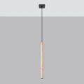 Lampa wisząca PASTELO 1 drewno zwis SL.1266 SOLLUX LIGHTING