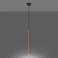 Lampa wisząca PASTELO 1 drewno zwis SL.1266 SOLLUX LIGHTING