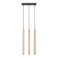 Lampa wisząca PASTELO 3L drewno zwis SL.1267 SOLLUX LIGHTING
