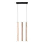 Lampa wisząca PASTELO 3L drewno zwis SL.1267 SOLLUX LIGHTING