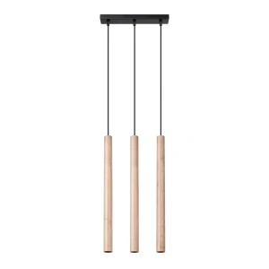 Lampa wisząca PASTELO 3L drewno zwis SL.1267 SOLLUX LIGHTING