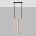 Lampa wisząca PASTELO 3L drewno zwis SL.1267 SOLLUX LIGHTING