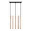 Lampa wisząca PASTELO 5L drewno zwis SL.1269 SOLLUX LIGHTING