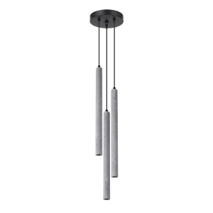 Lampa wisząca PASTELO 3P beton zwis SL.1273 SOLLUX LIGHTING