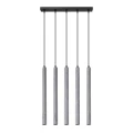 Lampa wisząca PASTELO 5L beton zwis SL.1274 SOLLUX LIGHTING