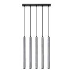 Lampa wisząca PASTELO 5L beton zwis SL.1274 SOLLUX LIGHTING