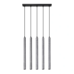 Lampa wisząca PASTELO 5L beton zwis SL.1274 SOLLUX LIGHTING