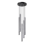 Lampa wisząca PASTELO 5P beton zwis SL.1275 SOLLUX LIGHTING