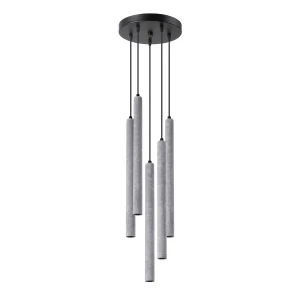 Lampa wisząca PASTELO 5P beton zwis SL.1275 SOLLUX LIGHTING