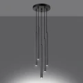 Lampa wisząca PASTELO 5P beton zwis SL.1275 SOLLUX LIGHTING