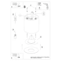 Lampa sufitowa MIKA biała plafon SL.1280 SOLLUX LIGHTING
