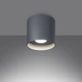 Lampa sufitowa MIKA szara plafon SL.1282 SOLLUX LIGHTING