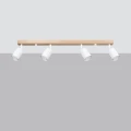 Lampa sufitowa VERDO 4 biała plafon SL.1289 SOLLUX LIGHTING