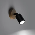Lampa ścienna VERDO czarna kinkiet SL.1290 SOLLUX LIGHTING