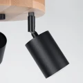 Lampa sufitowa VERDO 3P czarna plafon SL.1292 SOLLUX LIGHTING