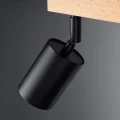 Lampa sufitowa VERDO 3L czarna plafon SL.1293 SOLLUX LIGHTING