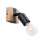 Lampa sufitowa ZUCA czarna plafon SL.1295 SOLLUX LIGHTING