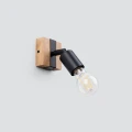 Lampa sufitowa ZUCA czarna plafon SL.1295 SOLLUX LIGHTING