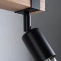 Lampa sufitowa ZUCA 2 czarna plafon SL.1296 SOLLUX LIGHTING