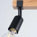 Lampa sufitowa ZUCA 3 czarna plafon SL.1297 SOLLUX LIGHTING