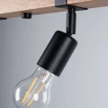 Lampa sufitowa ZUCA 4 czarna plafon SL.1298 SOLLUX LIGHTING