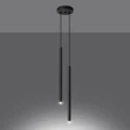 Lampa wisząca PASTELO 2 czarna zwis SL.1304 SOLLUX LIGHTING
