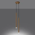 Lampa wisząca PASTELO 2 złota zwis SL.1305 SOLLUX LIGHTING