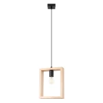 Lampa wisząca ARIES naturalne drewno zwis SL.1310 SOLLUX LIGHTING