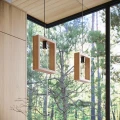 Lampa wisząca ARIES naturalne drewno zwis SL.1310 SOLLUX LIGHTING