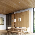 Lampa wisząca ARIES biała zwis SL.1312 SOLLUX LIGHTING
