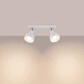 Lampa sufitowa ELBA 2 biała plafon SL.1314 SOLLUX LIGHTING