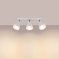Lampa sufitowa ELBA 3 biała plafon SL.1315 SOLLUX LIGHTING