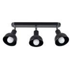 Lampa sufitowa ELBA 3 czarna plafon SL.1318 SOLLUX LIGHTING