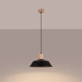 Lampa wisząca FANO czarna zwis SL.1322 SOLLUX LIGHTING