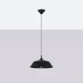 Lampa wisząca FRIKA czarna zwis SL.1328 SOLLUX LIGHTING