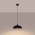 Lampa wisząca FRIKA czarna zwis SL.1328 SOLLUX LIGHTING